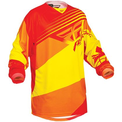Camiseta de motocross Fly Kinetic Jersey rojo/amarillo  2014