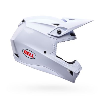 Bell MX-10 MIPS SOLID 2026 Cross-Helm - Weiß / Rot