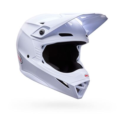 Bell MX-10 MIPS SOLID 2026 Cross-Helm - Weiß / Rot Ref : EL0892