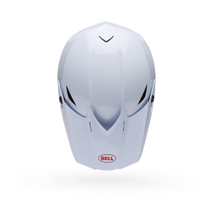 Bell MX-10 MIPS SOLID 2026 Cross-Helm - Weiß / Rot