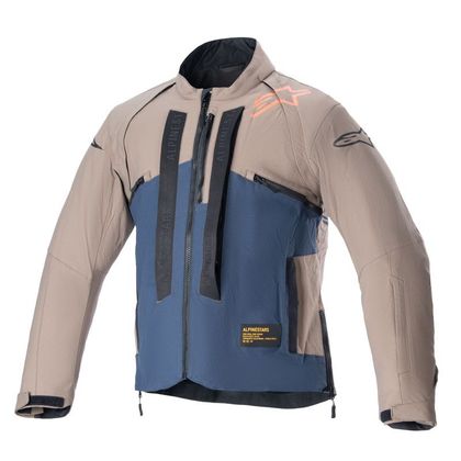 Kurtka enduro Alpinestars TECHDURA 2027 - Brązowy / Niebieski
