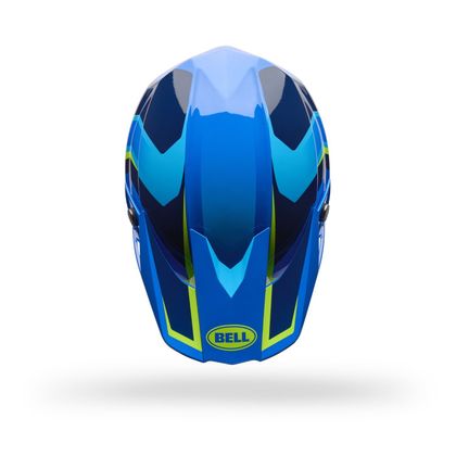 Kask cross Bell MOTO-10 MIPS PULSE 2027 - Niebieski