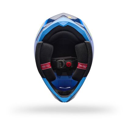 Kask cross Bell MOTO-10 MIPS PULSE 2027 - Niebieski