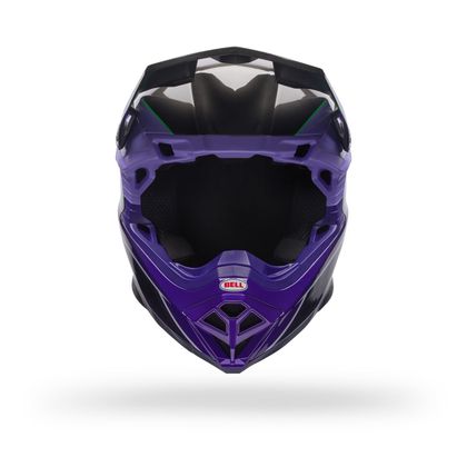 Kask cross Bell MOTO-10 MIPS SURGE 2027 - Czarny / Fioletowy