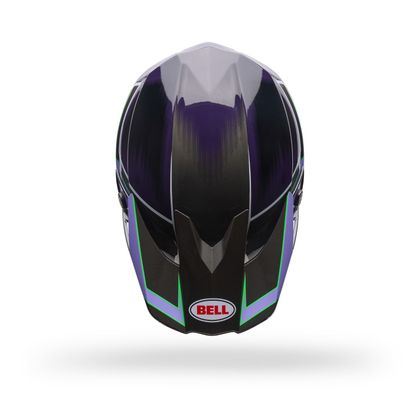 Kask cross Bell MOTO-10 MIPS SURGE 2027 - Czarny / Fioletowy