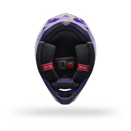 Kask cross Bell MOTO-10 MIPS SURGE 2027 - Czarny / Fioletowy
