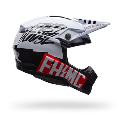 Kask cross Bell MOTO-10 MIPS FASTHOUSE MC 2027 - Biały / Czarny