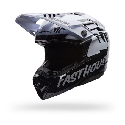 Kask cross Bell MOTO-10 MIPS FASTHOUSE MC 2027 - Biały / Czarny