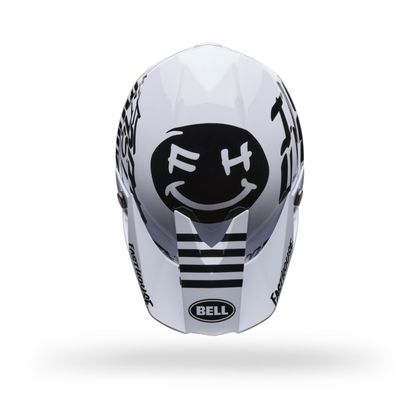 Kask cross Bell MOTO-10 MIPS FASTHOUSE MC 2027 - Biały / Czarny