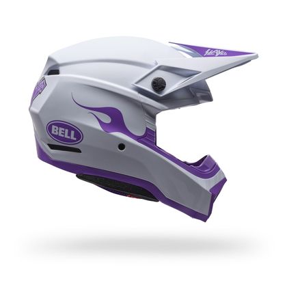 Kask cross Bell MOTO-10 MIPS PURPLE DAZE SPECIAL 2027 - Fioletowy / Szary