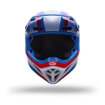 Bell MX-10 MIPS - SPIRAL KIND Crosshelm - Grijs / Blauw