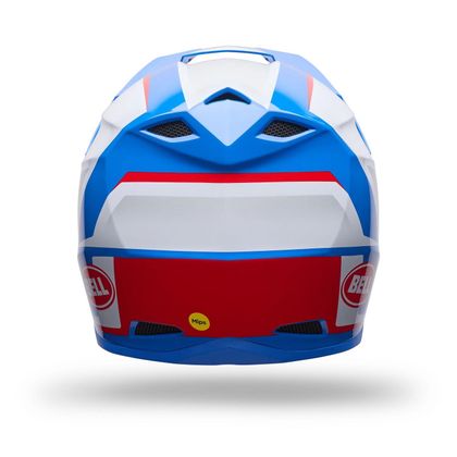 Bell MX-10 MIPS - SPIRAL KIND Crosshelm - Grijs / Blauw