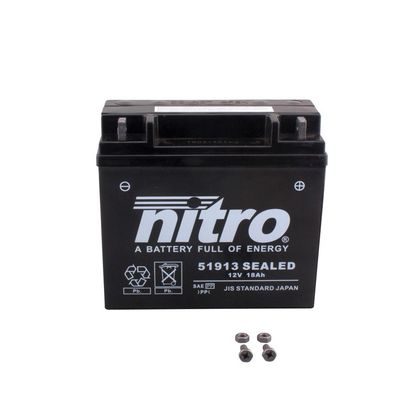 Batteria Nitro 51913 SEALED chiusa Tipo acido Senza manutenzione