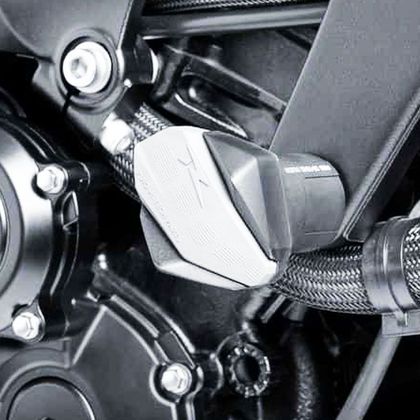 Protezione del motore Puig per protezione motore R12 universale - Bianco