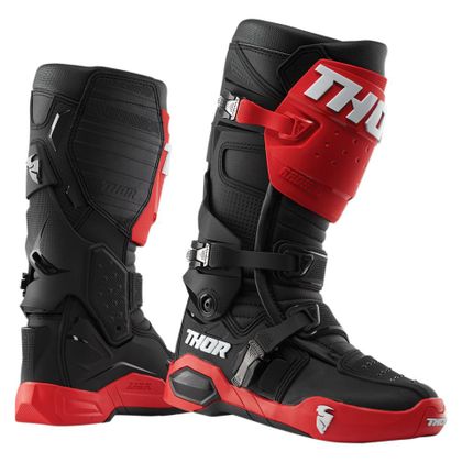 Bottes cross Thor RADIAL -RED BLACK 2022 - Rouge Ref : TO2296 