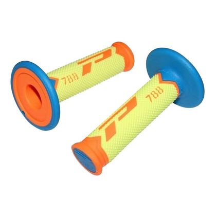 Rączki kierownicy Progrip MX 788 TRICOLORE FLUO Universal - Pomarańczowy / Żółty Nr ref.: PRG0176