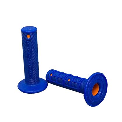 Puños del manillar Progrip MX 799 universal - Azul / Naranja
