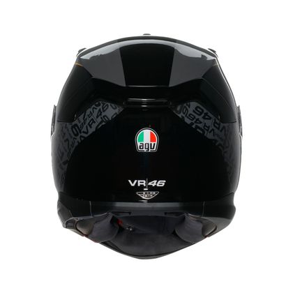 Casque intégral AGV K7 - FLOW 46 - Noir / Jaune