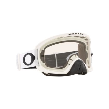 Gafas de motocross Oakley O FRAME 2.0 PANTALLA TRANSPARENTE MATE 2023 - Blanco
