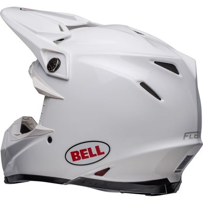 Casco de motocross Bell MOTO-9S FLEX SOLID 2023 - Blanco