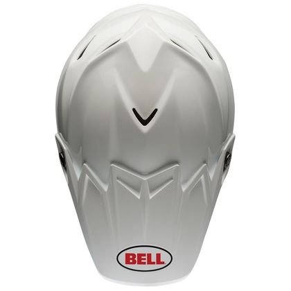 Casco de motocross Bell MOTO-9S FLEX SOLID 2023 - Blanco