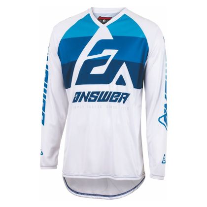 Answer SYNCRON CC 2023 Cross shirt - Blauw / Wit Ref: ANR0009