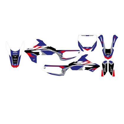 Blackbird Dream Graphic 5 Graphic Kit Decoration kit Ref : BC00707A / 1130259 YAMAHA 65 YZ 65 - 2019 - 2026
