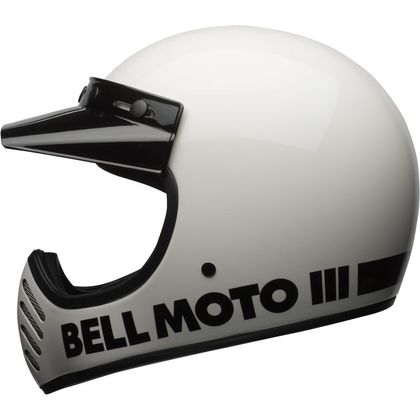 Casco Bell MOTO-3 - CLASSIC - Blanco
