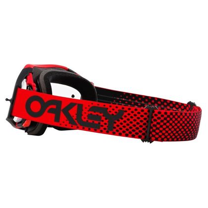 Maschera da cross Oakley AIRBRAKE MX MOTO RED  LENTE CLEAR 2023 - Rosso