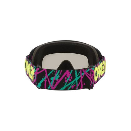 Masque cross Oakley O Frame MX Jaxson Black Light Grey 2026 - Noir