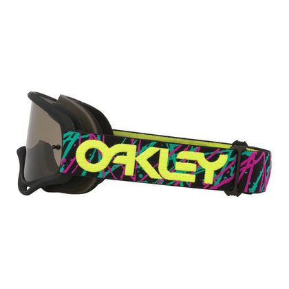 Masque cross Oakley O Frame MX Jaxson Black Light Grey 2026 - Noir