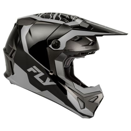 Fly FORMULA CP - CHARGE 2027 Cross-Helm - Schwarz / Grau