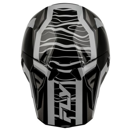 Fly FORMULA CP - CHARGE 2027 Cross-Helm - Schwarz / Grau