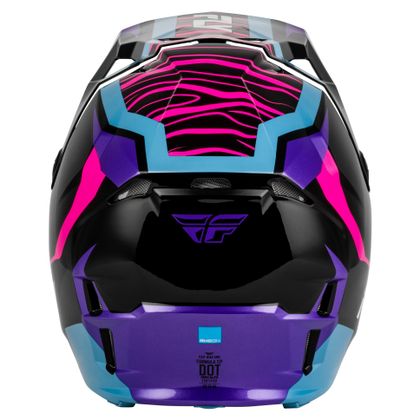 Casque cross Fly FORMULA CP - CHARGE 2027 - Noir / Violet