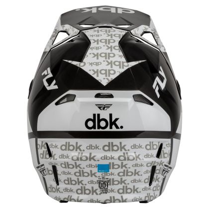 Fly FORMULA CP - DBK 2027 Cross-Helm - Schwarz / Weiß