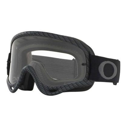 Maschera da cross Oakley O Frame MX Opaco in fibra di carbonio schermo trasparente 2023 - Nero Ref : OK1528 / 8006189001 