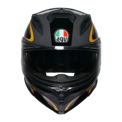 Casque intégral AGV K7 - FLOW 46 - Noir / Jaune