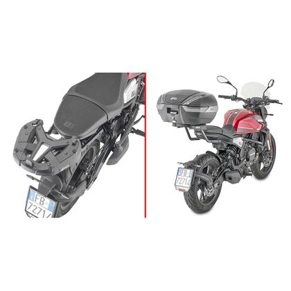 Givi MONORACK Steun voor topkoffer Ref: GI2672 / 9351FZ MOTO MORINI 650 650 SEIEMMEZZO SCR - 2022