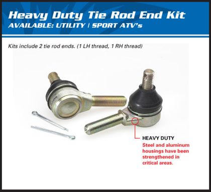 All Balls Tie Rod End Can Am Steering knuckle kit