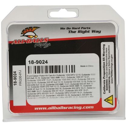 All Balls Piston Brake caliper repair kit