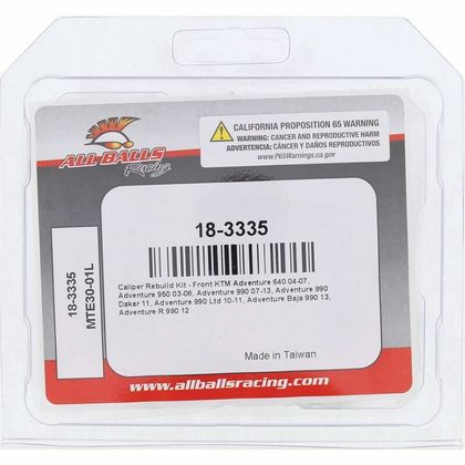 Kit réparation d'étrier de frein All Balls 1149116