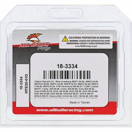 Kit réparation d'étrier de frein All Balls 1149119