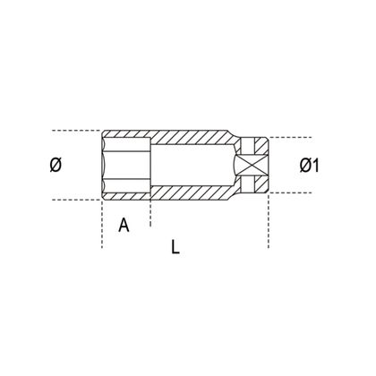 Douille Beta chocs longue Universel