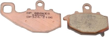 Plaquettes de freins DP Brakes Métal Fritté