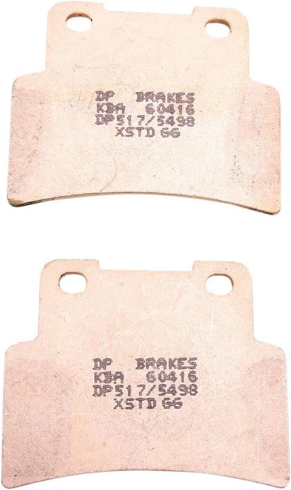 Plaquettes de freins DP Brakes Métal Fritté