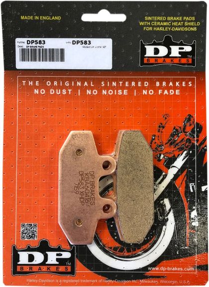 Plaquettes de freins DP Brakes Métal Fritté
