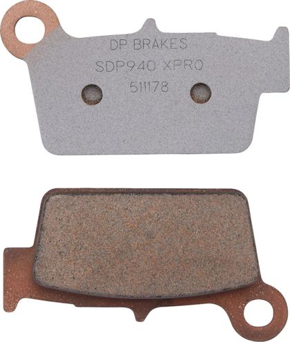 Plaquettes de freins DP Brakes Métal Fritté Ref : DPBK00236A / SDP940MX
