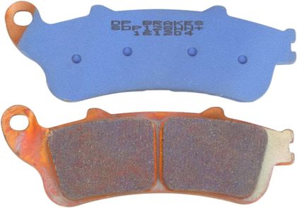 Plaquettes de freins DP Brakes Métal Fritté