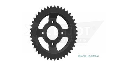 Esjot 43 teeth Sprocket Ref : ESJO00126A / 12113054