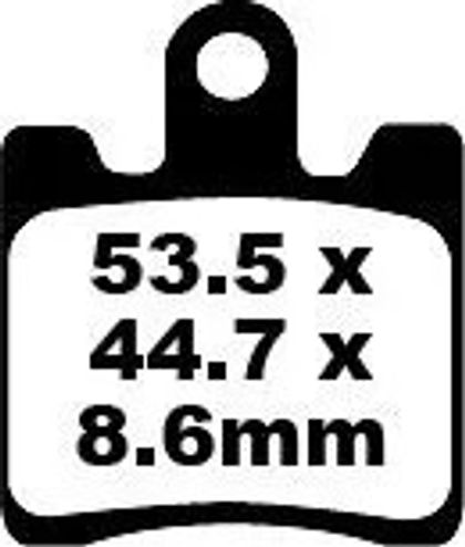 EBC Organische Basis Bremsbeläge